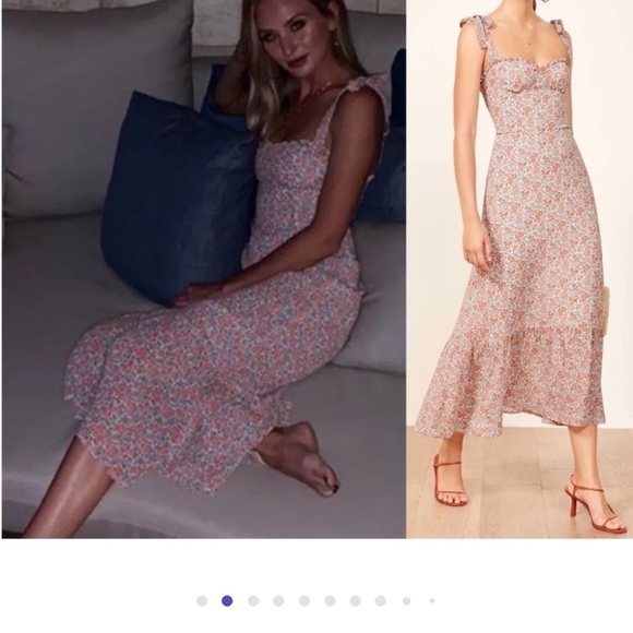 Reformation Nikita Floral Midi
Ruffle dress NWT - Picture 9 of 12